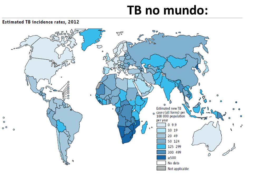 Resultado de imagem para tuberculose situação no mundo
